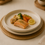 Dual-Layer Non-Slip Dinner Plate