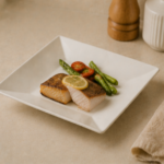 Creative Geometric Square Dinner Plate